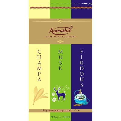 Picture of Premium Incense Sticks , Amrutha Champa , M and Firdous Incense Sticks (30 cm x 15.5 cm x 5 cm )