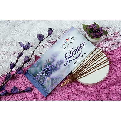 Picture of Shah fragrances Lavender Zipper Incense Sticks (Pack of 1*120 Grams)
