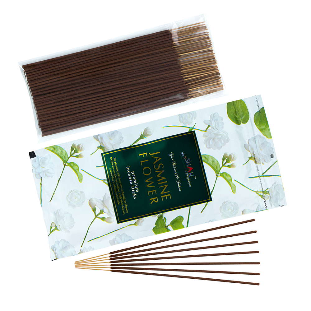 Picture of Shah Fragrances Jasmine Zipper Pack Incense Stick Agarbatti