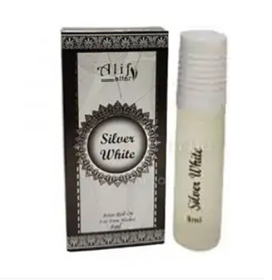 Picture of Alif Silver White Attar - 8ml Attar for man