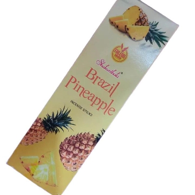 Picture of Brazil Pineapple Incense Sticks Agarbatti - Square Box