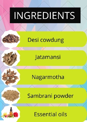 Picture of Agarbatti dup agarbatti Gaumayam Herbal Hawan Cup resin benzoin agarbatti