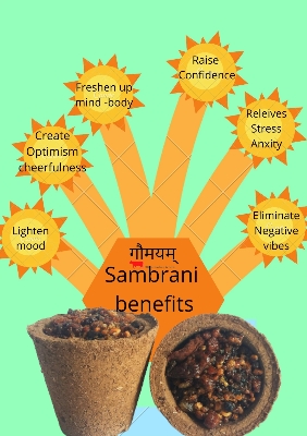 Picture of Agarbatti dup agarbatti Gaumayam Herbal Hawan Cup resin benzoin agarbatti