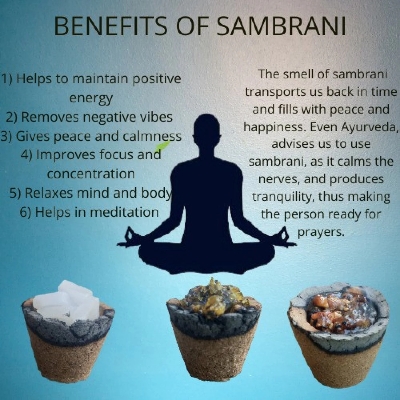 Picture of Agarbatti dup agarbatti Gaumayam Herbal Hawan Cup resin benzoin agarbatti