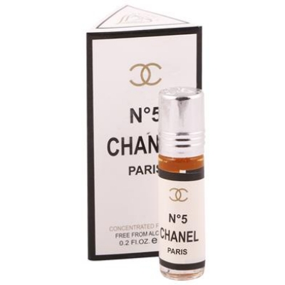 Picture of Chanel N°5 Concentrated Perfume Oil Attar Long Lasting Non-alcoholic Fragrance Attar - 6ml - Attar