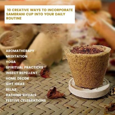 Picture of Natural Premium Sambrani Cup Guggal  Agarbatti