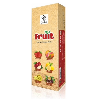Picture of Fruit Natural Incense Sticks Agarbatti - 12 Packet  Per Box