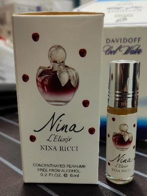 Picture of Nina Ricci Nina L'Elixir For Women By Al Farhan Concentrated Perfume Oil Long Lasting Fragrance - 6ml Sb Attar