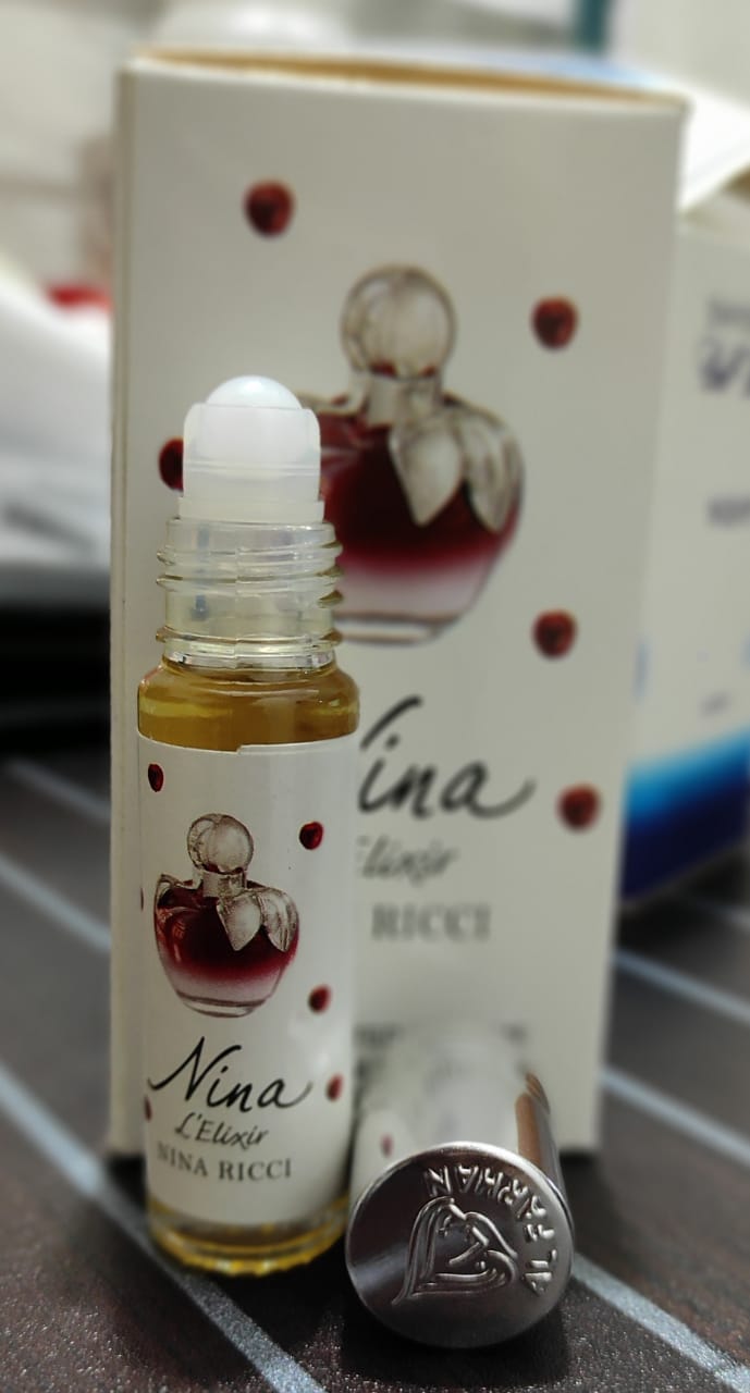 Picture of Nina Ricci Nina L'Elixir For Women By Al Farhan Concentrated Perfume Oil Long Lasting Fragrance - 6ml Sb Attar