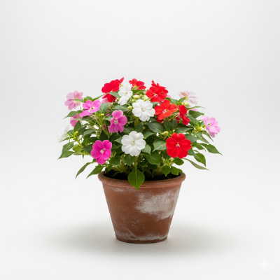 Picture of Dopati (Impatiens) Flower Plant – Colorful Collection
