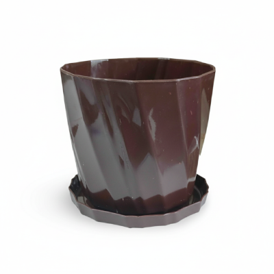 Picture of 8 Inch Camellia Planter With Tray - আপনার সুন্দর গাছের জন্য পারফেক্ট!