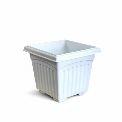 Picture of 7 Inch Khandani Square Tub (White) - Premium Planter for Your Garden