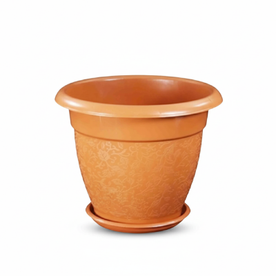 Picture of 10L Flower Tub With Tray - Grow Your Garden in Style