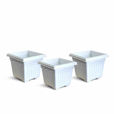 Picture of 4 Inch Khandani Square Tub - 3Pcs: Perfect for Your Garden in Bangladesh