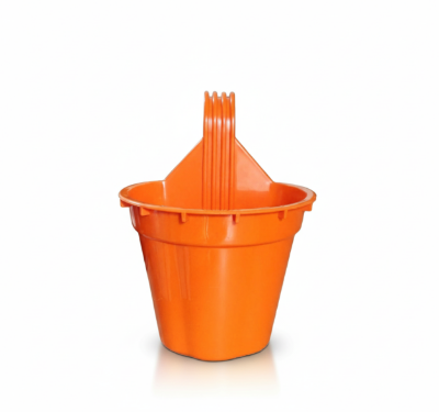 Picture of 6 Inch Grill Mounted Flower Tub - Perfect for Balcony &amp; Garden Decor