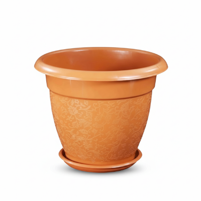 Picture of 14L Flower Tub With Tray - Durable Plastic Pot for Bangladeshi Gardens