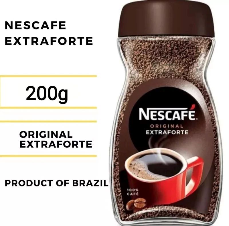 Picture of Nescafe Extraforte Brazilian Extra Strong Ground Coffee 200g
