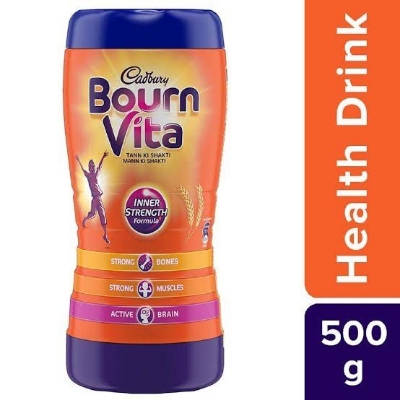 Picture of Bournvita Chocolate Health Drink 500g Jar (indian)
