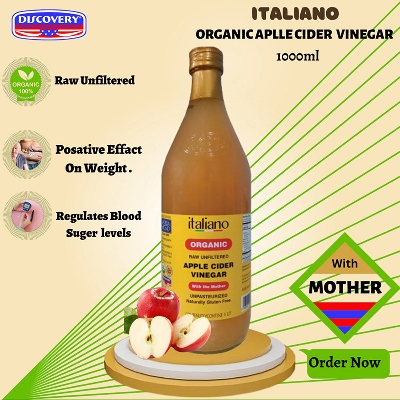 Picture of Organic Apple Cider Vinegar With The Mother 1 ltr