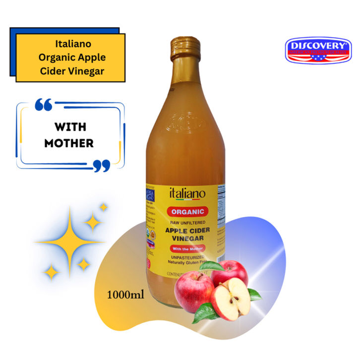 Picture of Organic Apple Cider Vinegar With The Mother 1 ltr