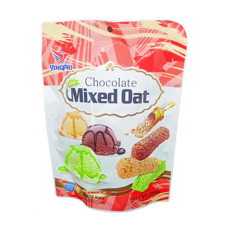 Picture of International Products chocolate mixed oat Bars 200gm - 1pack