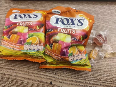 Picture of Foxs crystal clear fruits candy Pack 90gm - 2packet