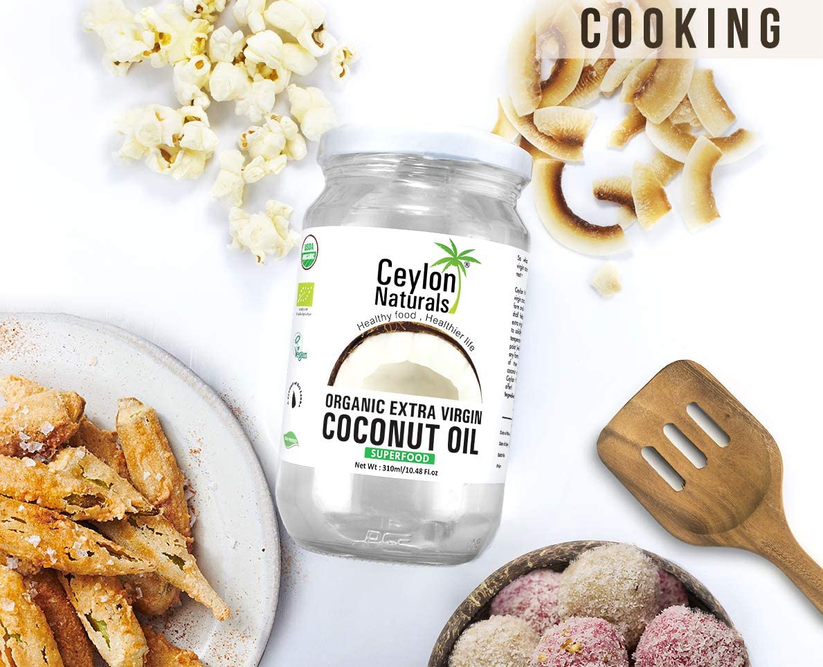 Picture of Ceylon Naturals Organic Extra Virgin Coconut Oil 1 litre - Sri Lanka