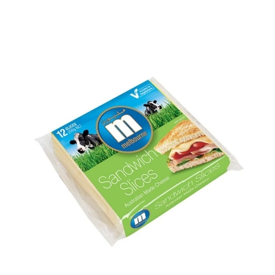 Picture of Australian Products Melbourne Sandwich Sliced Cheese (12 slices) - 200gm