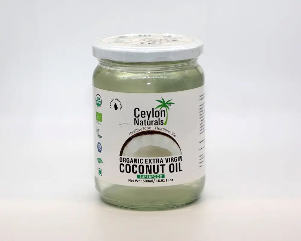 Picture of Ceylon Naturals Organic Extra Virgin Coconut Oil 500ml  Srilanka
