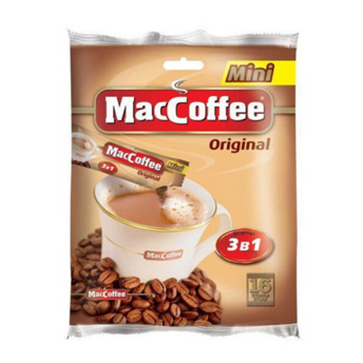 Picture of Malaysian MacCoffee Mini 3B1 16 Stick Sachet