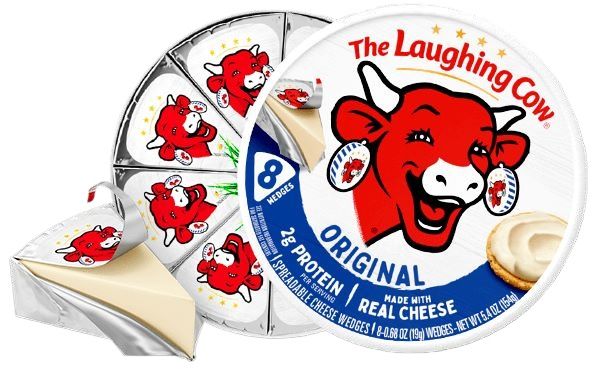 Picture of La Vache Qui Rit (The Laughing Cow) Original Cheese - 8 Portions (120Gm)
