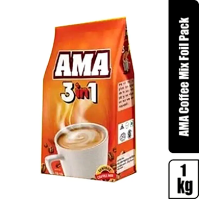 Picture of AMA authentic brazilian coffe 3 in 1 instant coffee mix 1 kg