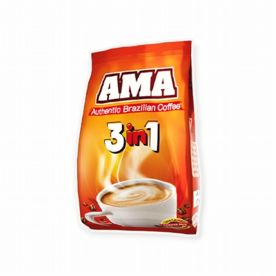 Picture of AMA authentic brazilian coffe 3 in 1 instant coffee mix 1 kg