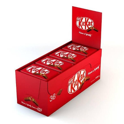 Picture of KitKat 4 Finger Chocolate Wafer (21pcs Box) INTERNATIONAL