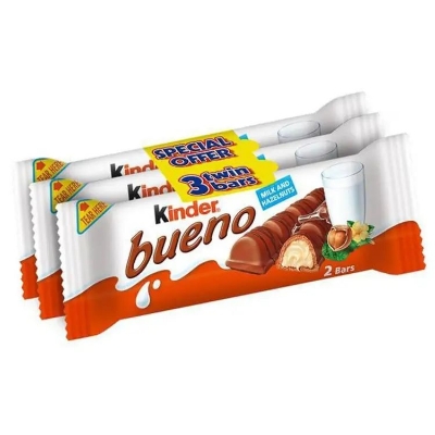 Picture of Kinder Bueno 2 Bars -3Pcs pack