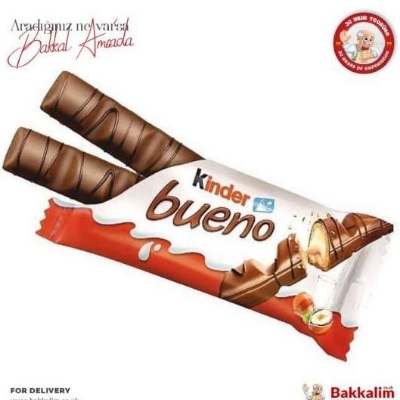 Picture of Kinder Bueno 2 Bars -3Pcs pack