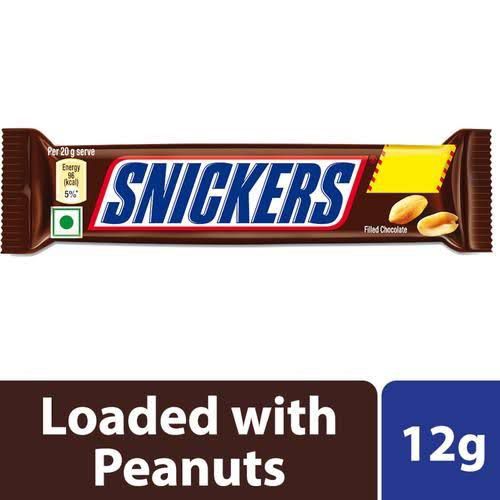 Picture of Snickers Chocolate (Indian) 11.5gm - 40Pcs Box