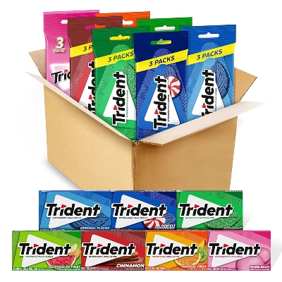Picture of Trident Sugar Free GumFull Box or Any Flavour 12ps