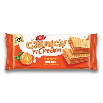 Picture of Tiffany Crunch 'n' Orange Cream Wafers-135gm