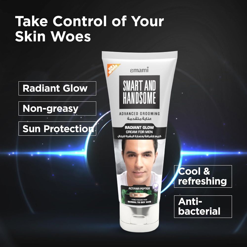 Picture of International UAE Product Fair & Handsome Advance Whitening Cream for men 100 Gm