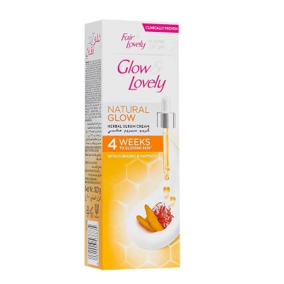 Picture of UAE product GLOW & LOVELY Formerly Fair & Lovely Face Cream with VitaGlow, Herbal Balance for glowing skin, 100g