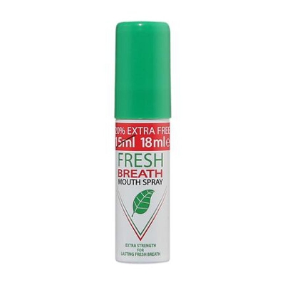 Picture of Fresh Breath Freshener Mouth Spray Peppermint - 18ml