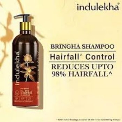 Picture of Indian Products Indulekha Bringha Hair Fall Control Shampoo -180 ml