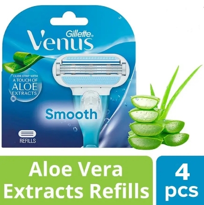 Picture of Gillette Venus Hair Removal Razor Blades (4 pieces) for Women