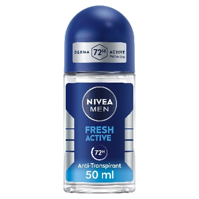 Picture of NIVEA MEN Antiperspirant Roll-on for Men, Fresh Active Fresh Scent, 50ml