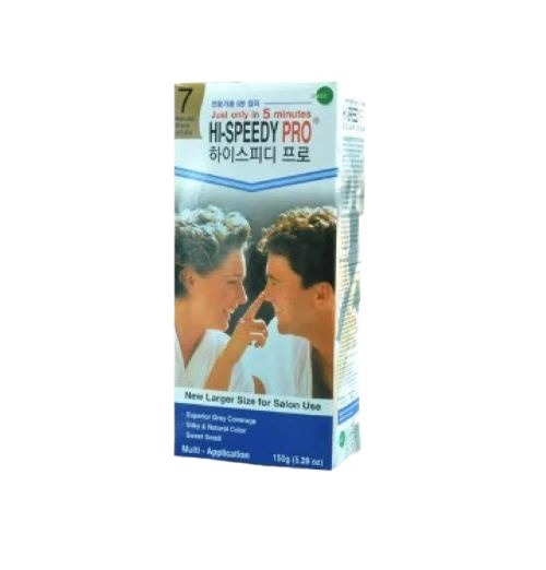 Picture of International Korean product hair styling hair care Hi speedy Pro hair color - 150 gm