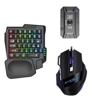 Picture of GearUP K190 Mobile Gaming RGB Keyboard & Mouse Combo