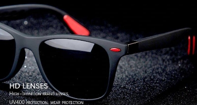 Picture of New Jaspeer Classic Retro Band Sunglasses Driving Sport Square Sunglasses Men Red