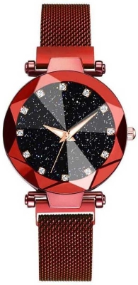 Picture of Ladies Quartz Watch Starry Sky Wrist Watch Female Magnet Wristwatch