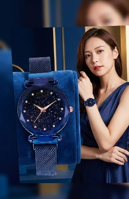 Picture of Luxury Ladies Quartz Watch Starry Sky Wrist Watch Female Wristwatch